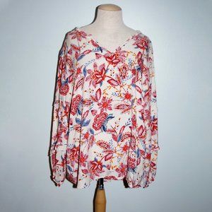 DEMOCRACY - PLUS SIZE BLOUSE - SZ 3X